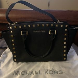 Michael Kors studded handbag